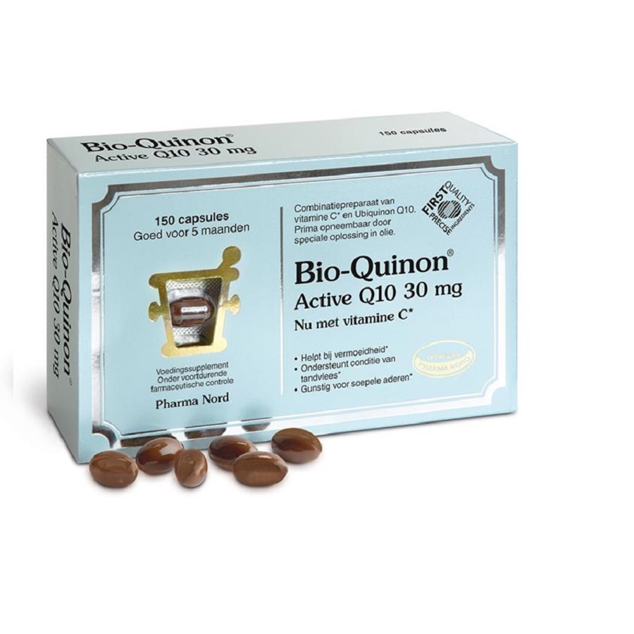 adviseren gids Recensie Pharma Nord - Bio Quinon Active Q10 30 mg. 150 Capsules - Reformhuis  Polderman te Sluis